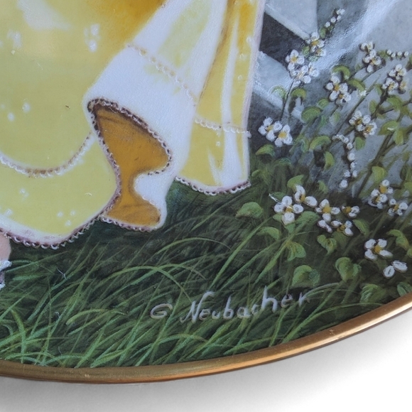 Kaiser W.Germany Cinderella "Aschenputtel" by Gerda Neubacher Collectors Plate - Picture 6 of 6